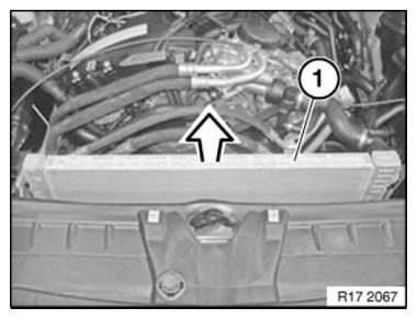 Engine Radiator With Attachment